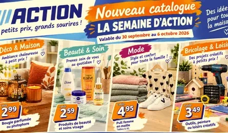 Catalogue La Semaine d'Action Valable jusqu'au 30 septembre 6 Octobre 2026