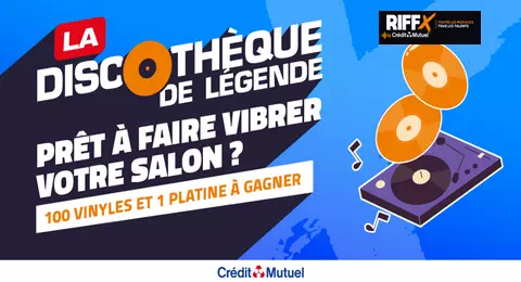 Concours RIFFX La Discothèque de Légende 100 vinyles et 1 platine GLORIOUS DJ à Gagner