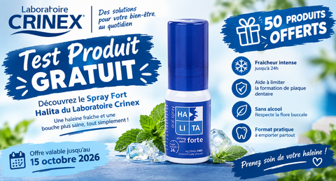 Test Produit Crinex Laboratoires : Spray Fort Halita