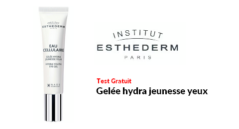 Test Produit Institut Esthederm : Gelée hydra jeunesse yeux