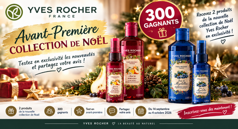 Test Produit Yves Rocher : Avant-Première Collection de Noël