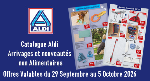 aldi catalogue valable du 29 septembre au 5 octobre 2026