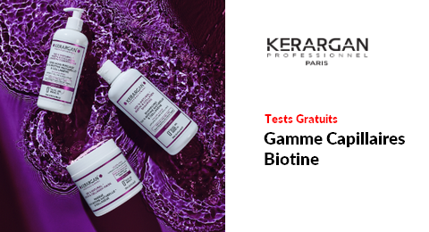 Tests Produits KERARGAN : Gamme Capillaires Biotine